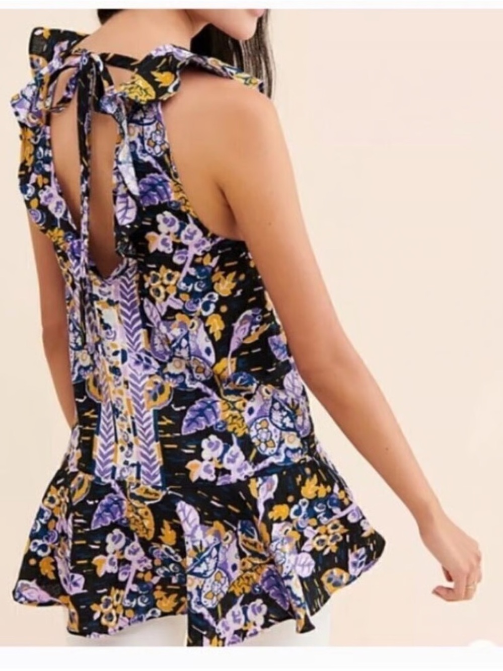 New Free People Summer in Tulum Tunic Large